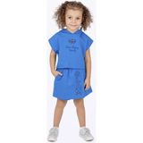 Best Kids Kız Çocuk Kısa Kollu Sweatshirt 14170 - Mavi - 8 Yaş