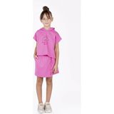 Best Kids Kız Çocuk Kısa Kollu Sweatshirt 14170 - Pembe - 6 Yaş
