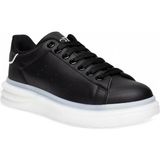 Best Of 628-25 Deri Anatomik Erkek Sneaker Siyah Beyaz