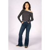 BEST OFFER Midnight Black Rodeo Kadın Jean Pantolon