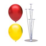 BEST PARTİ DOĞUM GÜNÜ PARTİ SÜSLERİ 7 Çubuklu Balon Standı + 7 Adet Balon ( Kırmızı, Sarı )
