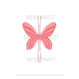 BEST PARTİ DOĞUM GÜNÜ PARTİ SÜSLERİ Melek kanadı Folyo Balon Pembe Renk 84X60 cm