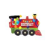 BEST PARTİ DOĞUM GÜNÜ PARTİ SÜSLERİ Tren Şekilli Folyo Balon 80 Cm