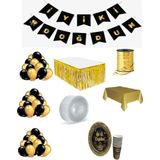 Best Parti Gold Renk Doğum Günü Seti 8 Kişilik