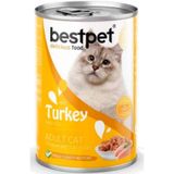 Best Pet 400 gr Hindi Etli Yetişkin Kedi Konservesi