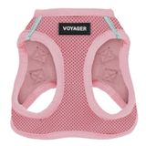 Best Pet Supplies Voyager Step-In Air köpek koşum takımı – her hava koşuluna uygun file yelek, küçük ve orta büyüklükteki köpekler ve kediler için Best Pet Supplies – yemek takımı (pembe), S beden,