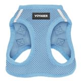 Best Pet Supplies Voyager Step-In Air köpek koşum takımı, küçük ve orta boy köpekler için her hava koşuluna uygun file yelek, bebek mavisi (uygun kenar), M (göğüs çevresi: 40,6 – 45,7 cm)