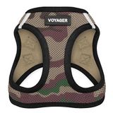 Best Pet Supplies Voyager Step-In Air Köpek Koşum Takımı - Küçük ve Orta Ölçekli Köpekler için Tüm Hava Koşullarına Uygun File Step-In Yelek Koşum Takımı - Ordu Üssü, S