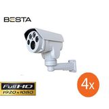 Besta 2MP Ahd 1080P Motorize PTZ Metal Kasa Güvenlik Kamerası KD-750-Z