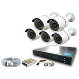 Besta BG-1415 2MP 1080P Full HD 5 Kameralı AHD Güvenlik Seti
