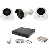 Besta BG-5204 2MP 1080P 2 İç Mekan 1 Dış Mekan Kameralı AHD Güvenlik Seti