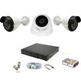 Besta BG-5210 2MP 1080P 2 Dış Mekan 1 İç Mekan Kameralı AHD Güvenlik Seti