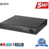Besta BS-804HD 4 Kanal Ahd 5MP H265 Dvr Kayıt Cihazı