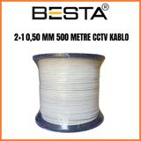 Besta KD-1385 2+1 500 mt 0.50 mm CCTV Kablo