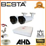 Besta KD-1952 2 MP 1080P 2 Dış Mekan Kameralı AHD Güvenlik Seti
