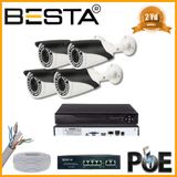 Besta KD-2544 5 MP 1440P 4 Kameralı Ip Poe Güvenlik Seti