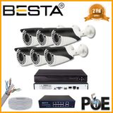 Besta KD-2546 5 MP 1440P 6 Kameralı Ip Poe Güvenlik Seti