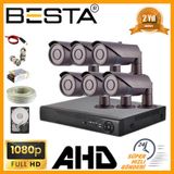 Besta KD-3036 2Mp Ahd 1080P 6'lı Güvenlik Kamera Seti