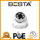 Besta KD-5265 5 MP 1440P Gece Görüşlü 6 Atom Led Ip Poe Dome Güvenlik Kamerası