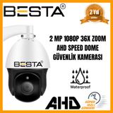 Besta KD-660 2 MP 1080P 36X Zoom AHD Speed Dome Güvenlik Kamerası
