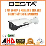 Besta KD-9556 2 MP 1080P 4 Atom Led Bullet AHD Güvenlik Kamerası