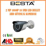 Besta KD-9621 2 MP 1080P 18 Smd Led AHD Bullet Güvenlik Kamerası