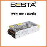 Besta MA-1220A Cortex 12V 20 Amper Kamera Adaptörü