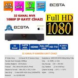 Besta NVR-83321 NVR IP 32 Kanal Kamera Xmeye Kayıt Cihazı