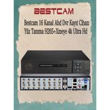 Bestcam 16 Kanal Ahd Dvr Kayıt Cihazı Yüz Tanıma H265+ Xmeye 4K Ultra HD