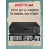 Bestcam 8 Kanal Ahd Yüz Tanıma H265+ Xmeye 4K Ultra HD DVR Kayıt Cihazı