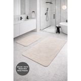Bestekar Serenza Vizon Büyük Ebat Banyo Paspası 2’li Set 80x140 & 50x70 Kaymaz Taban