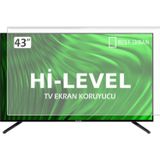 Bestekran Hi-Level HL43FMLN-A14S TV EKRAN KORUYUCU - Hi level 43" inç Kırılmaz Televizyon led Ekran Koruyucu