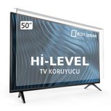 Bestekran Hi Level HL50QMN252 TV EKRAN KORUYUCU - Hi level 50" inç Kırılmaz Ekran Koruyucu