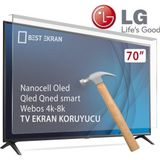 Bestekran LG 75NANO90A6B TV EKRAN KORUYUCU - LG 75" inç 190CM NANOCELL KIRILMAZ Smart led TV Koruyucu
