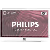 Bestekran Philips 55OLED810 TV EKRAN KORUYUCU - Philips 55" inç 139 Ekran Smart 4K UHD Dolby Vision Atmos Titan OS Ambilight