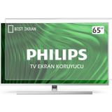Bestekran Philips 65PUS8600 TV EKRAN KORUYUCU - Philips 65" inç 164cm Qled Ambilight 65PUS8600/12 Smart Tv Dolby Atmos Titan Os