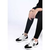 Bestello Bağcıklı Termo Taban Hakiki Deri Sneaker 338-7109 Kadın Ayakkabı - Beyaz