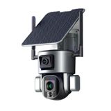 Bester 4k Solar 4g Sim Kart Güneş Panelli Çift Lensli Ptz Kamera