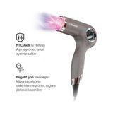 Bester HD8002 Profesyonel Saç Kurutma Makinesi, 1800 Watt Bldc Motor, Akıllı Isı Döngüsü, Negatif Iyon Teknolojisi, Manyetik Başlık, 110.000 Rpm - Ahşap