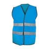 Bestguard İşçi Tipi Reflektörlü Mavi İkaz Yeleği 5 ADET
