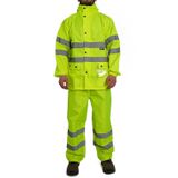 BESTGUARD Yağmurluk Oxford Reflektörlü Takım Sarı