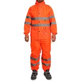 BESTGUARD Yağmurluk Oxford Reflektörlü Turuncu Takım