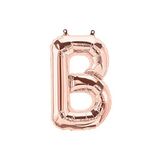 BestHere B Harfli Rose Gold Balon 100 Cm Folyo Balon