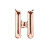 BestHere H Harfli Rose Gold Balon 100 Cm Folyo Balon