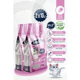 Bestie 2x10 lt Bebek Pudrası Kokulu Topaklanan Kedi Kumu