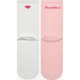 Besties 2li Soket Çorap - Standart - Pembe