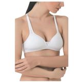 Bestin Kadın Beyaz Balensiz Yumuşak Kap Rahat Sütyen, 90B, S2211IM-89D0018321125