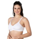 Bestin Kadın Beyaz Modal Cotton Büyük Beden Sütyen, 90B, EMY1420-198IGP100205