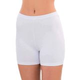 Bestin Kadın Beyaz Modal Ince Kısa Tayt Boxer, L, SCN4336IM-869SLC0015369
