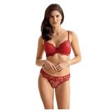 Bestin Kadın Bordo Desteksiz Dantelli Sütyen Ve Külot Takım, 90B, SL4385NT-89D0018321170